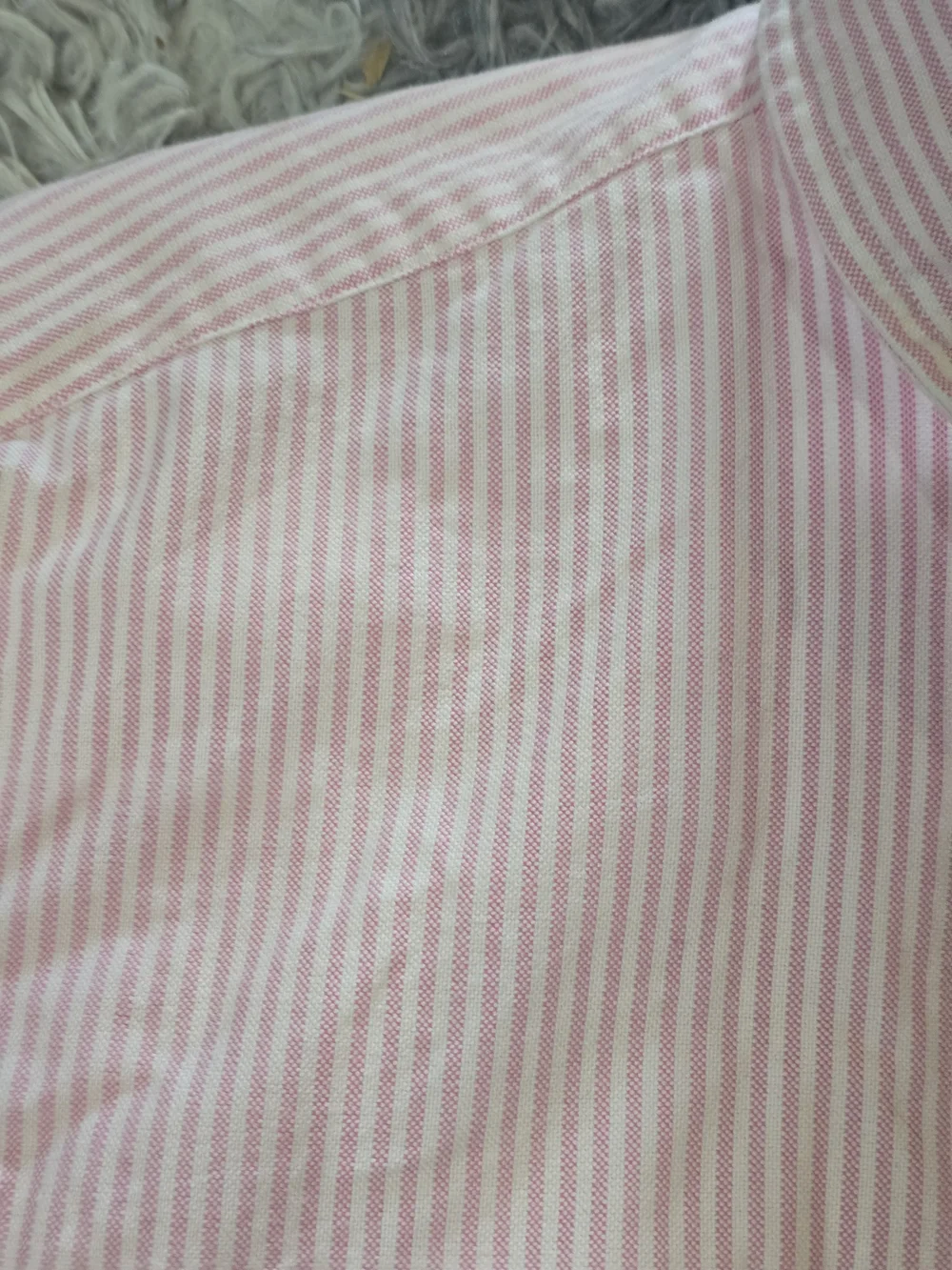 Polo by Ralph Lauren Light Pink Striped Button-Down Shirt